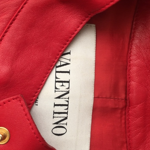 - Valentino Leather Jacket ❤️ 🎁 - Picture 6 of 10